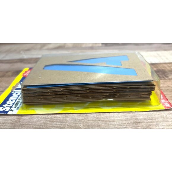 4" Gothic Stencil Kit Letters Numbers & Symbols Durable Reusable For Crafts Proj - Picture 3 of 3